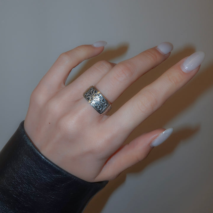 Mediterranean Katheto Ring in Sterling Silver_20545