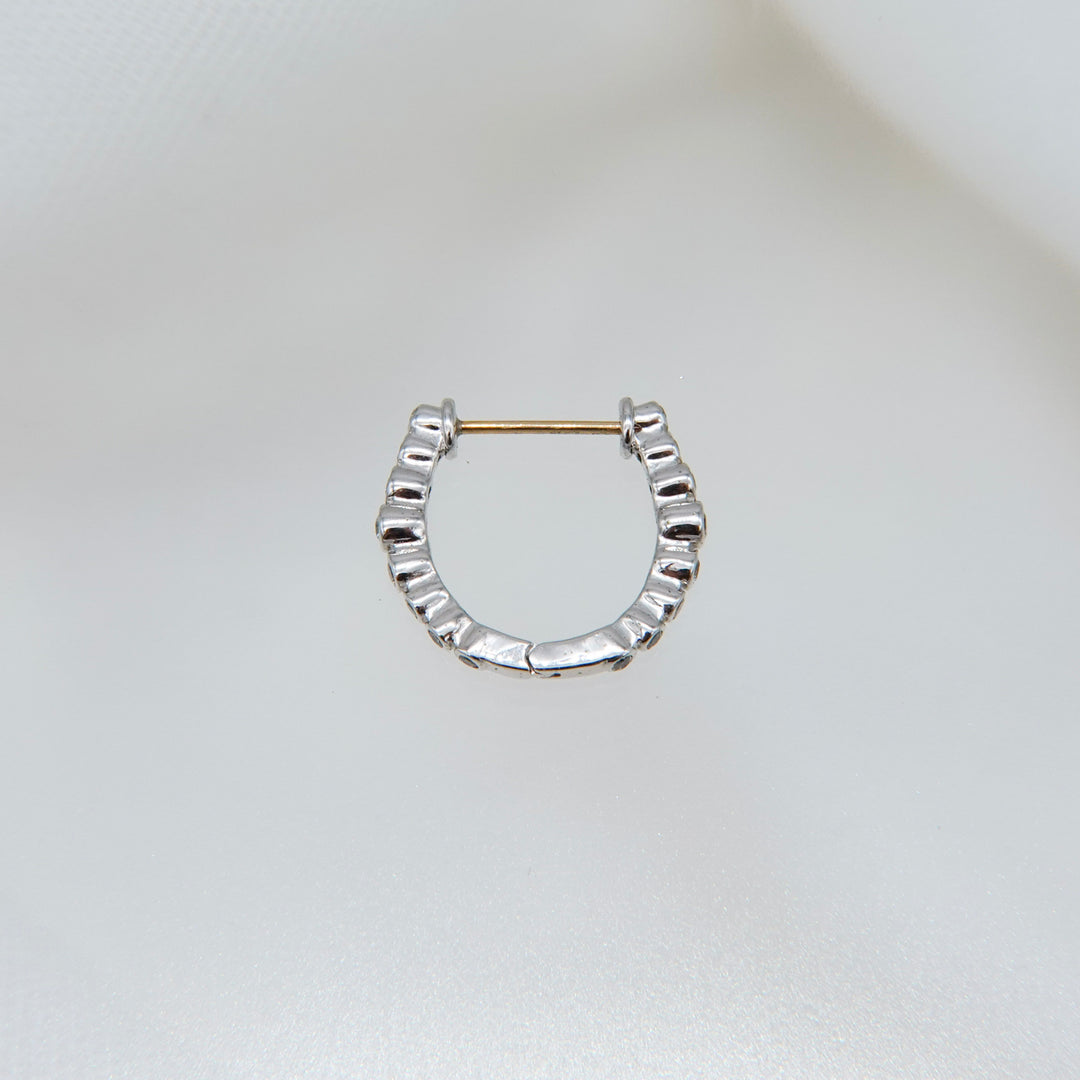 グラデーションジルコニアフープピアス(RGP)