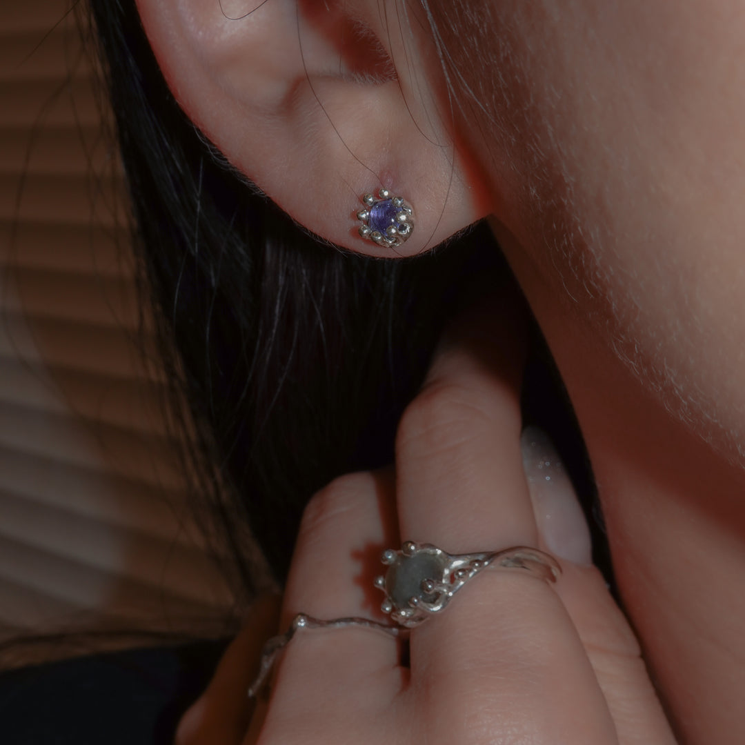 8 PLANETS Pierced Earring (BLUE)