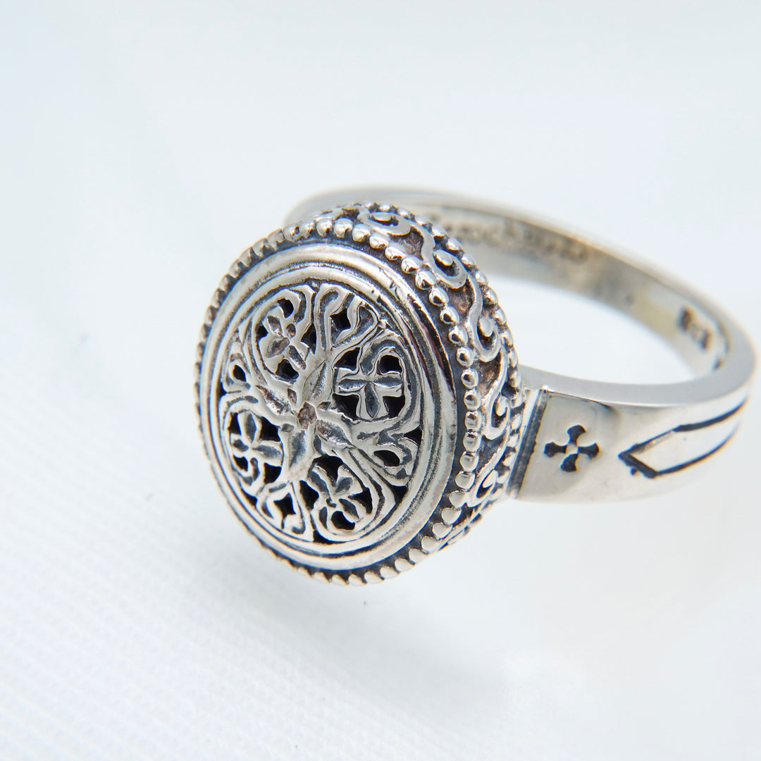 Garden Shadows oval Ring_2458