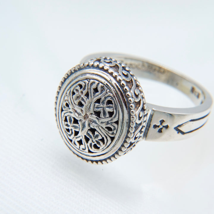Garden Shadows oval Ring_2458