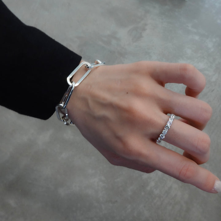 White Sapphire Ring