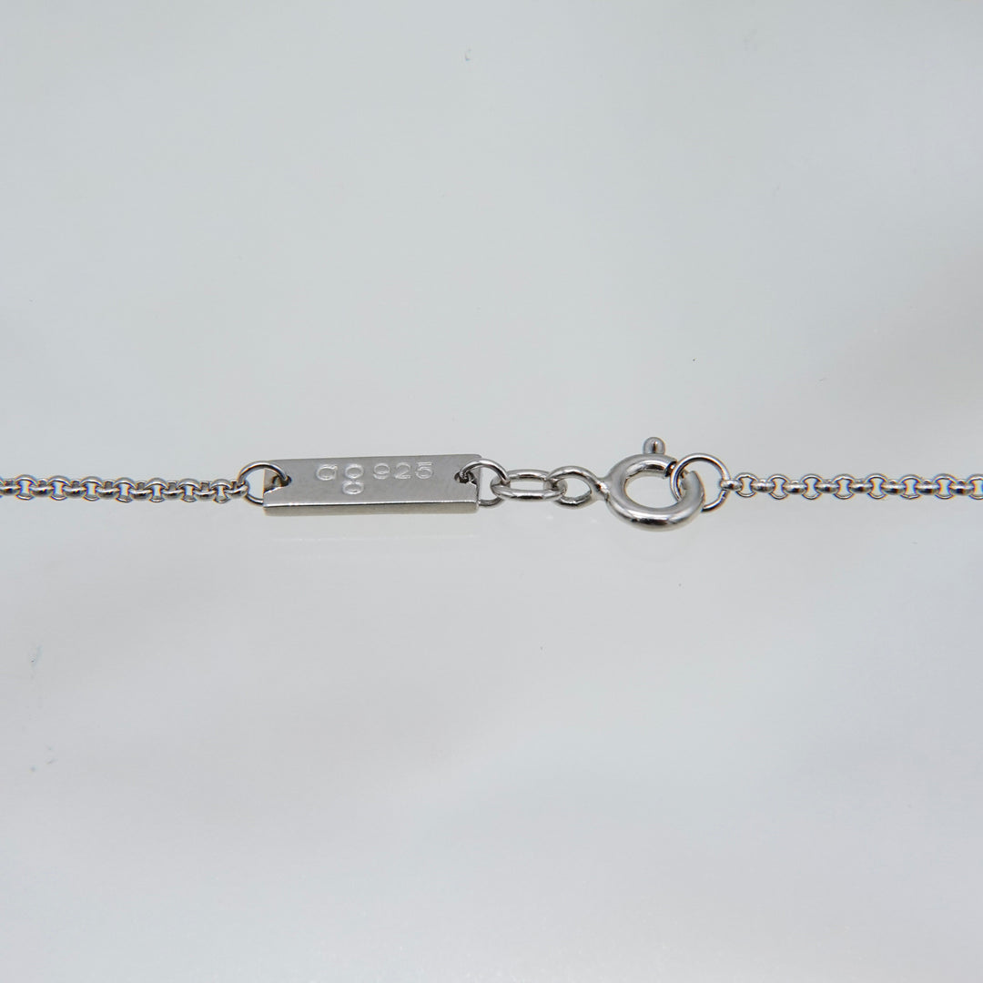 Small Rock Crystal Heart Pendant Necklace