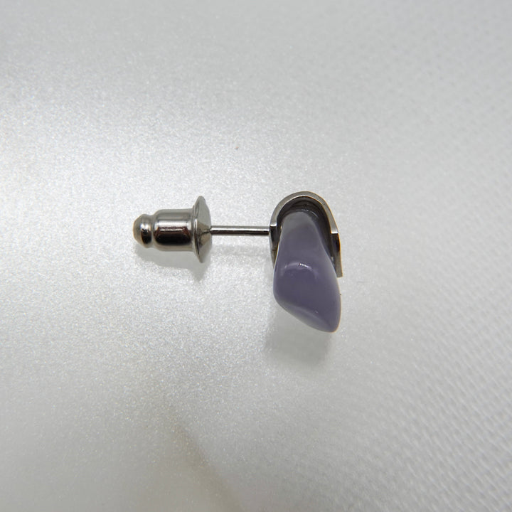 HASAMU S pierced earring gemstone