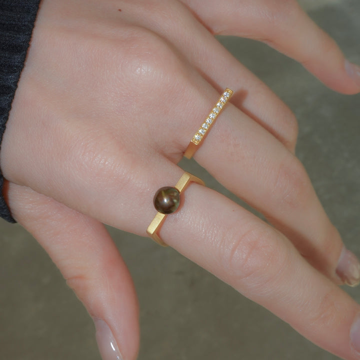 2Way Black Double ring