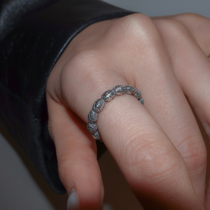 Eve Band ring in Sterling silver_20389