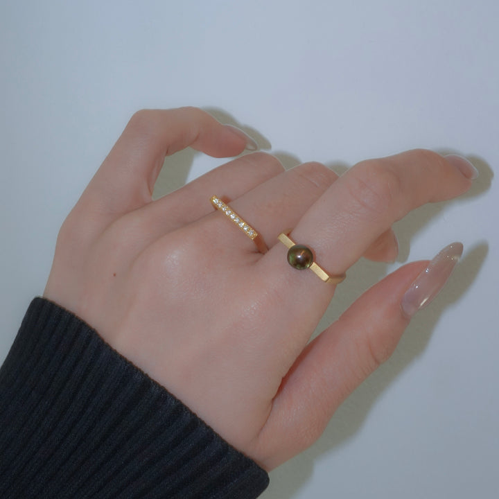 2Way Black Double ring