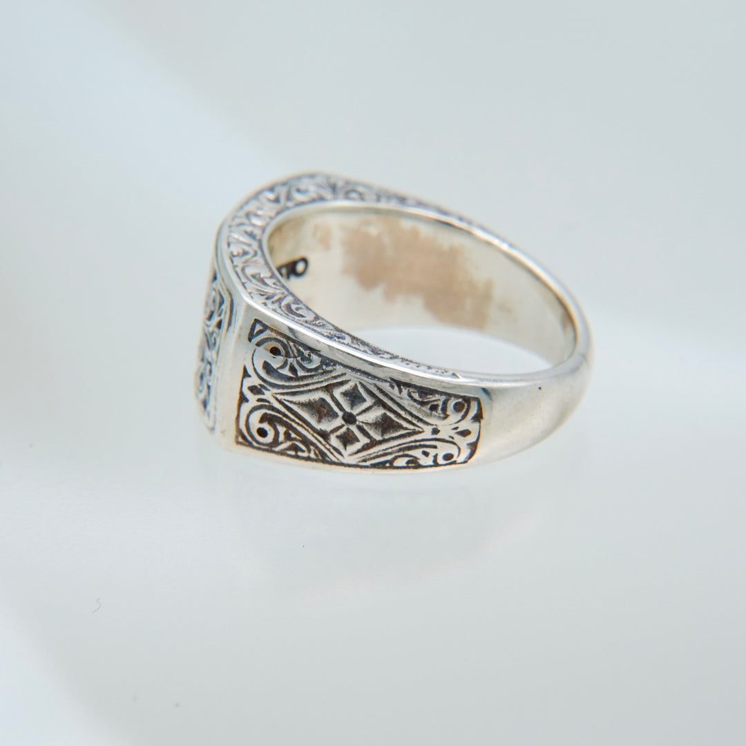 Mediterranean Katheto Ring in Sterling Silver_20545