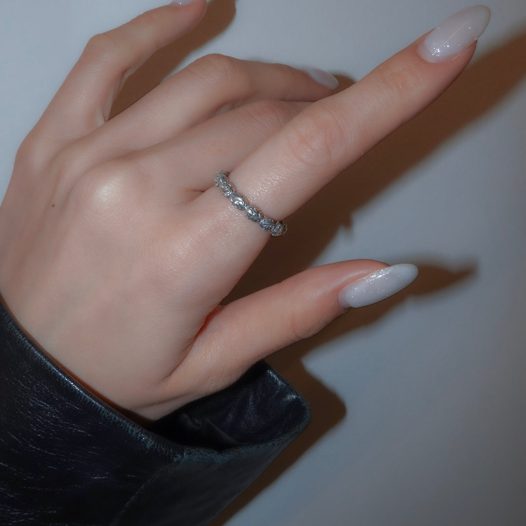 Eve Band ring in Sterling silver_20389