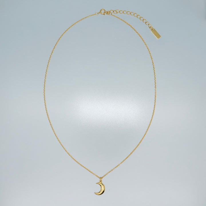 "Moon" charm necklace (GOLD)