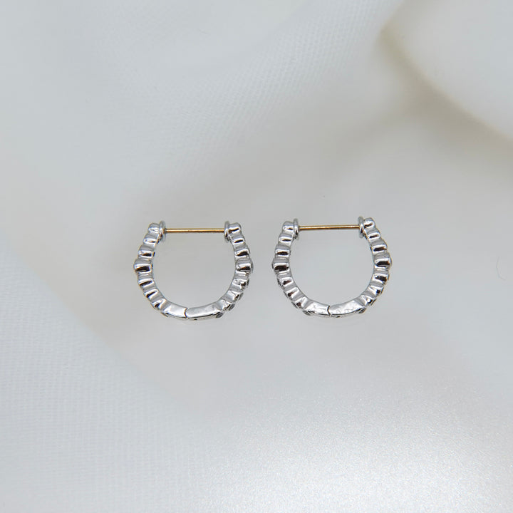 グラデーションジルコニアフープピアス(RGP)