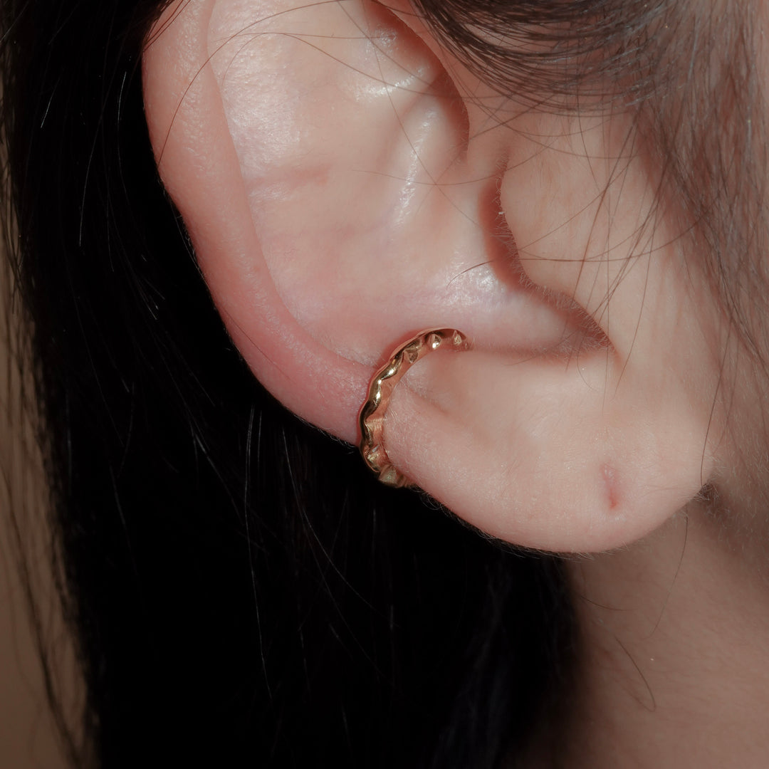 Wedge Pattern Cuff _K18YG