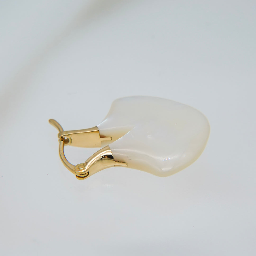 STONE ROTUS K18 EARRINGS