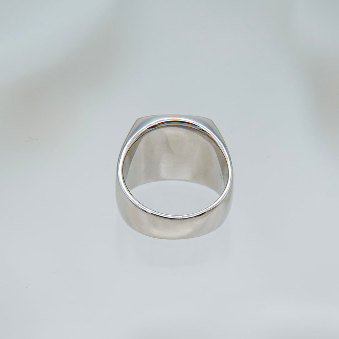 Red jasper Signet Ring