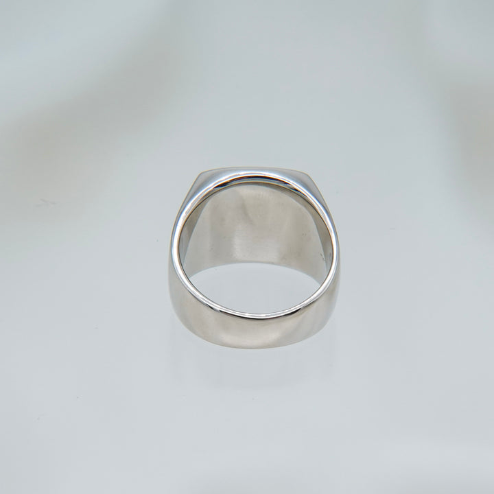 Red jasper Signet Ring