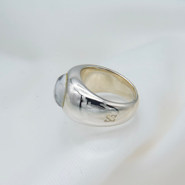 "Stone" ring (marble)
