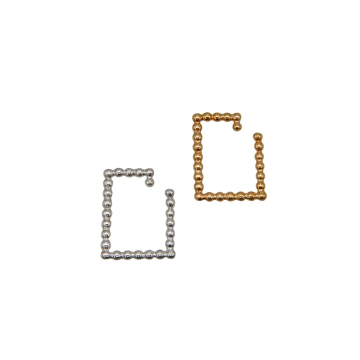 Rectangle Dot Ear Cuff