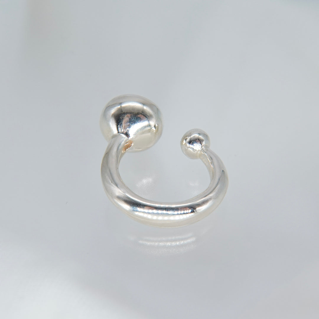 GYOKU RIN Ring / CrystalQuartz(white/blue Zircon)