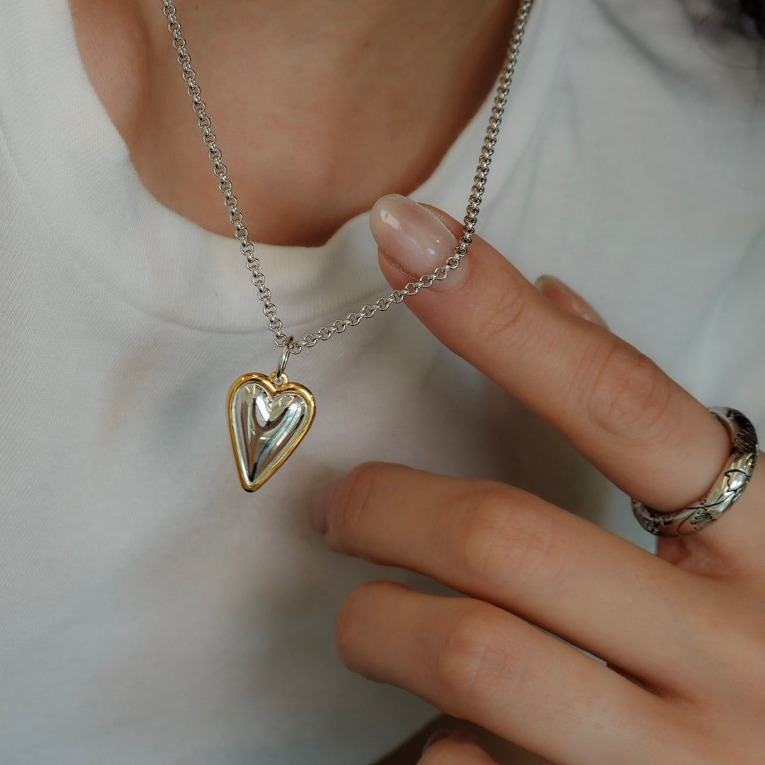 Bumper Heart Necklace