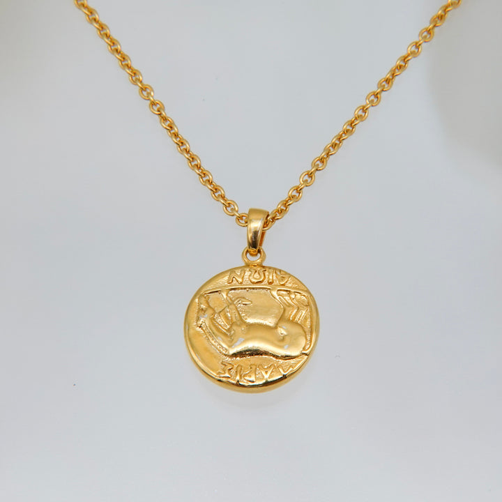 Gold Coin Necklace