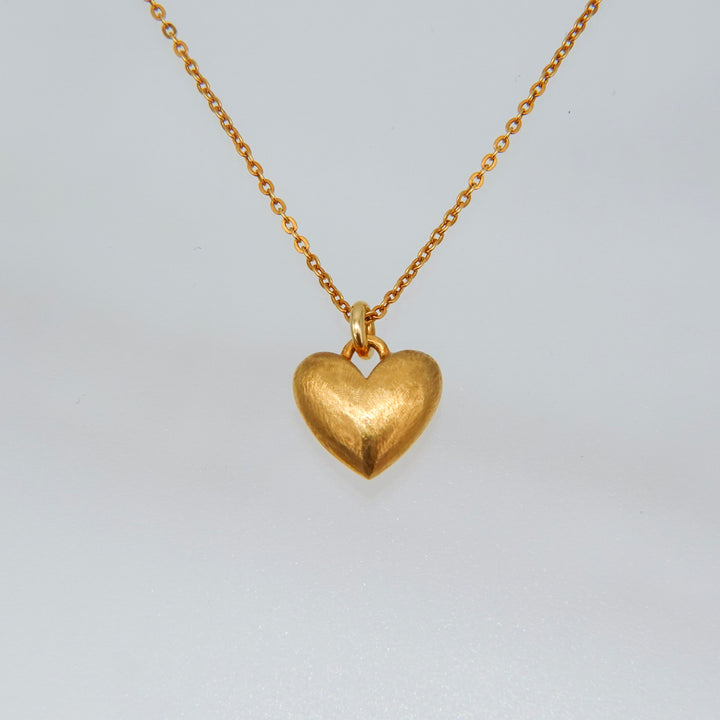 Gold necklace GMP7 ハートネックレスs