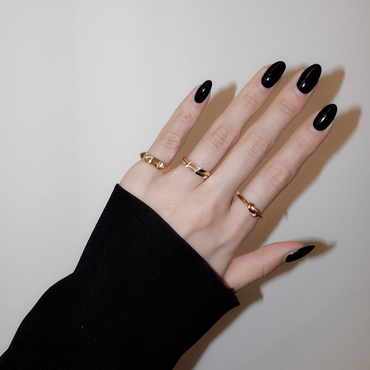 "Octagon" ring (SILVER)