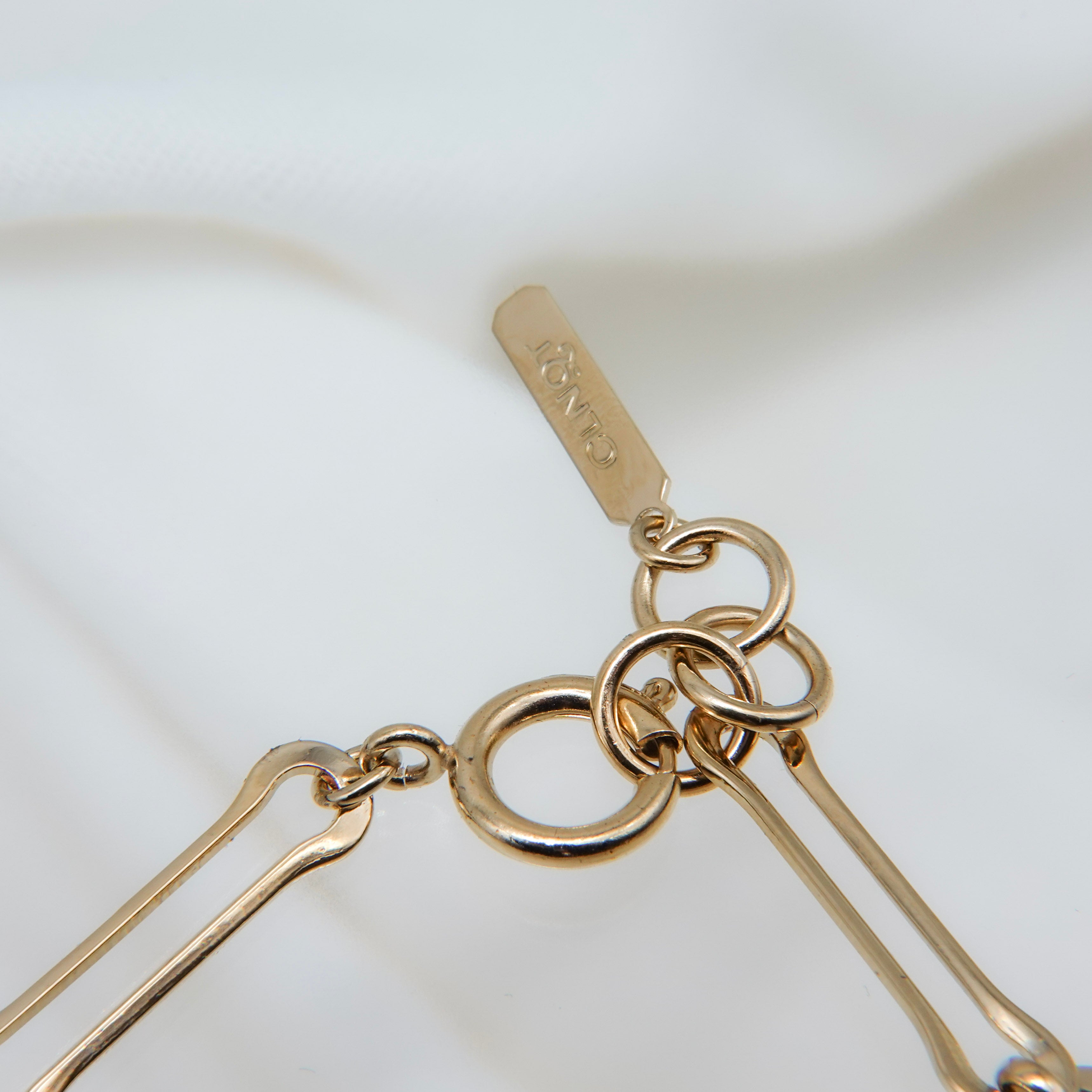 Justine Clenquet ゴールド ブレスレット Pixie bracelet – unigem