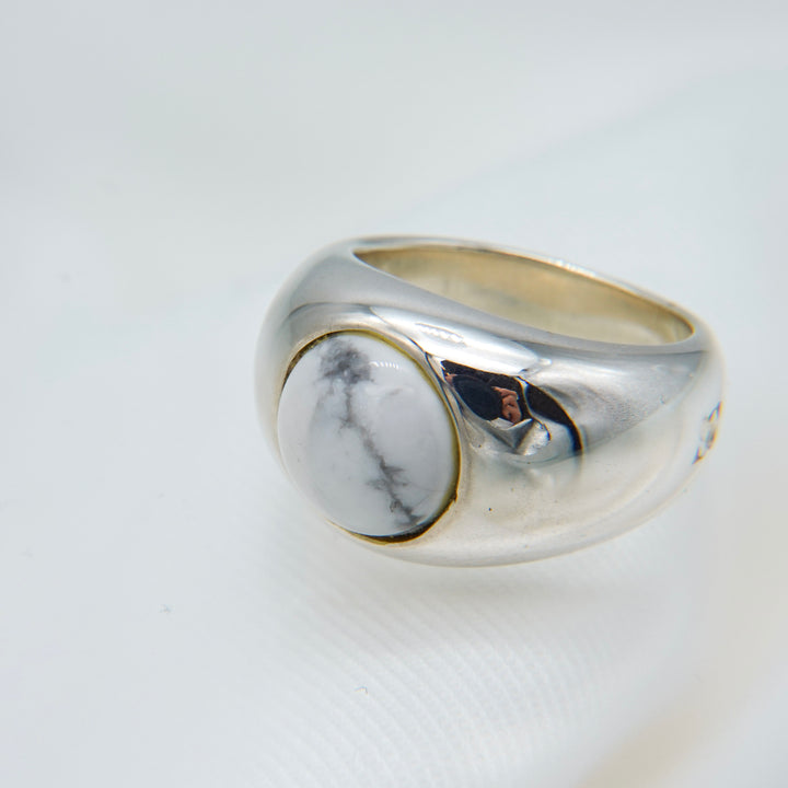 "Stone" ring (marble)