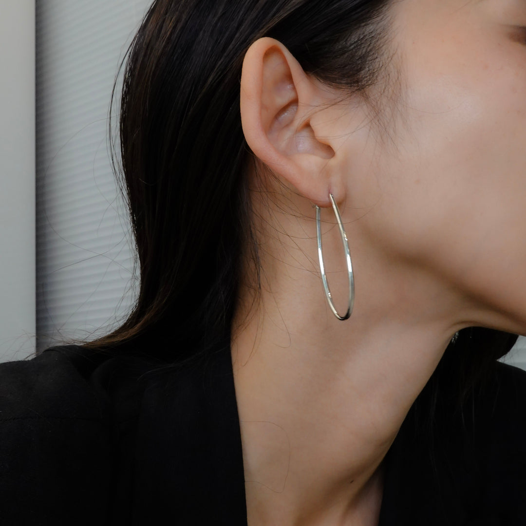 Silver pierced earrings SMA17 ピアス