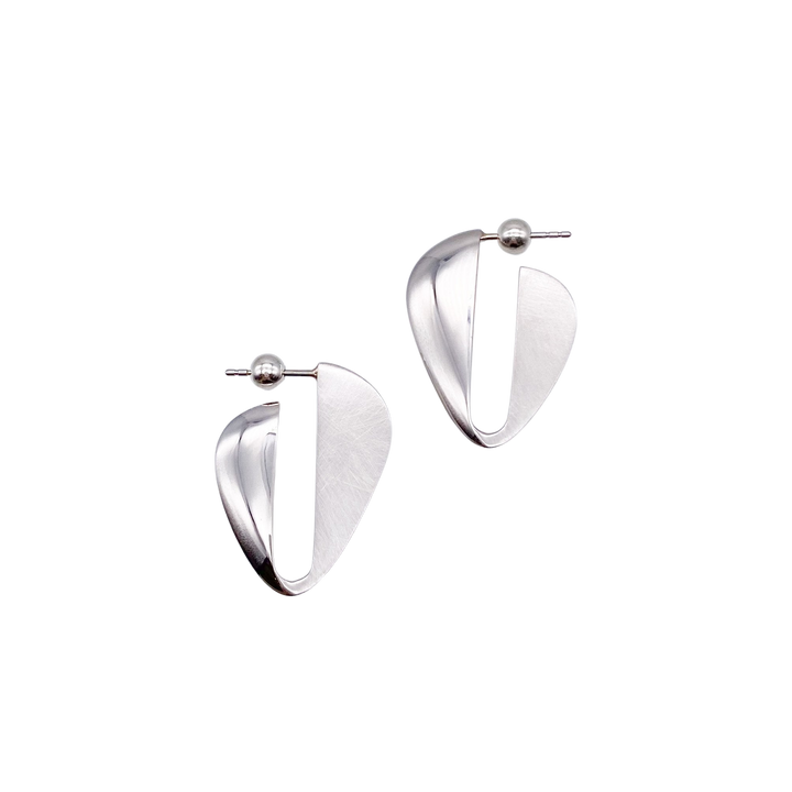 Kifuku Oval Earrings L