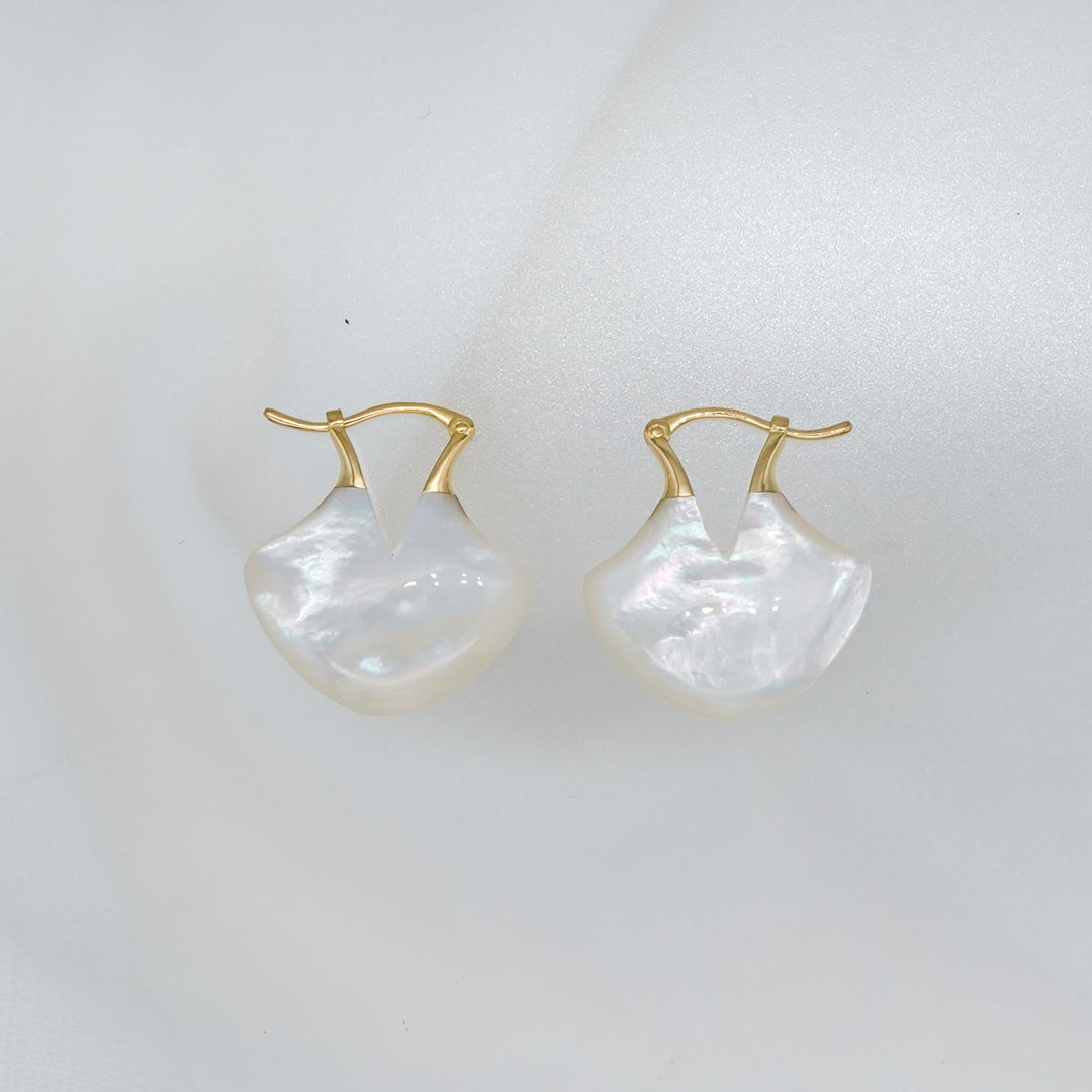 STONE ROTUS K18 EARRINGS