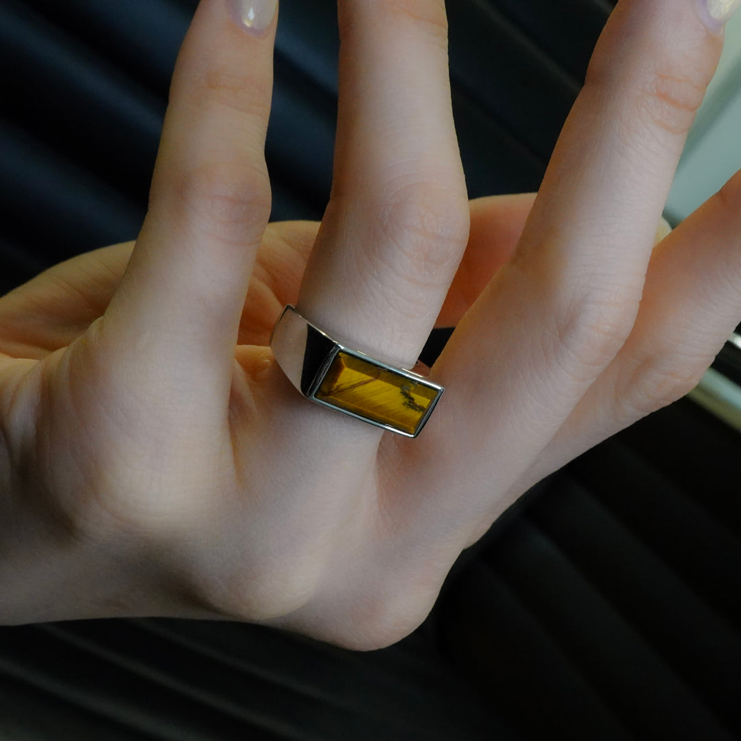 Tiger eye Ring
