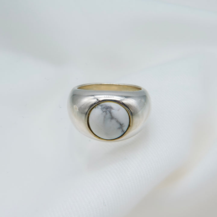"Stone" ring (marble)