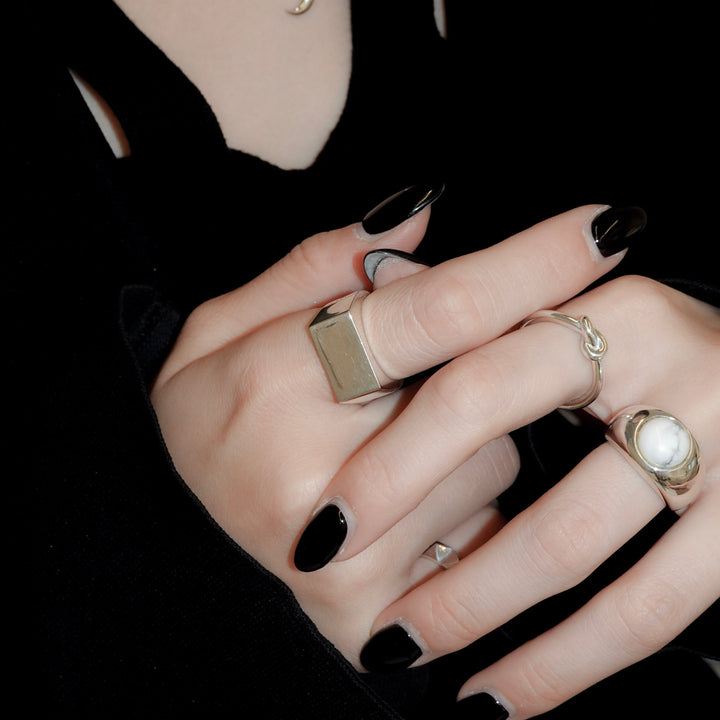 "Proto" signet ring (SILVER)