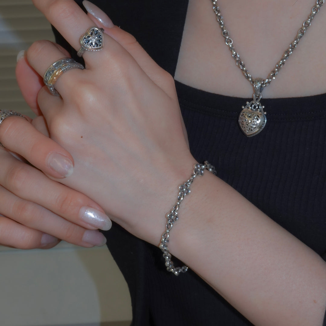 Flower Chain Bracelet_6633