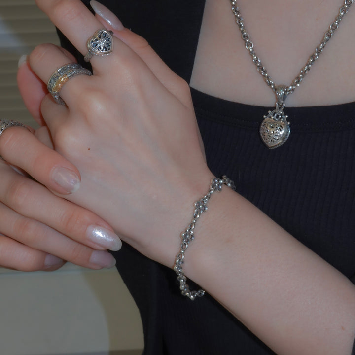 Flower Chain Bracelet_6633