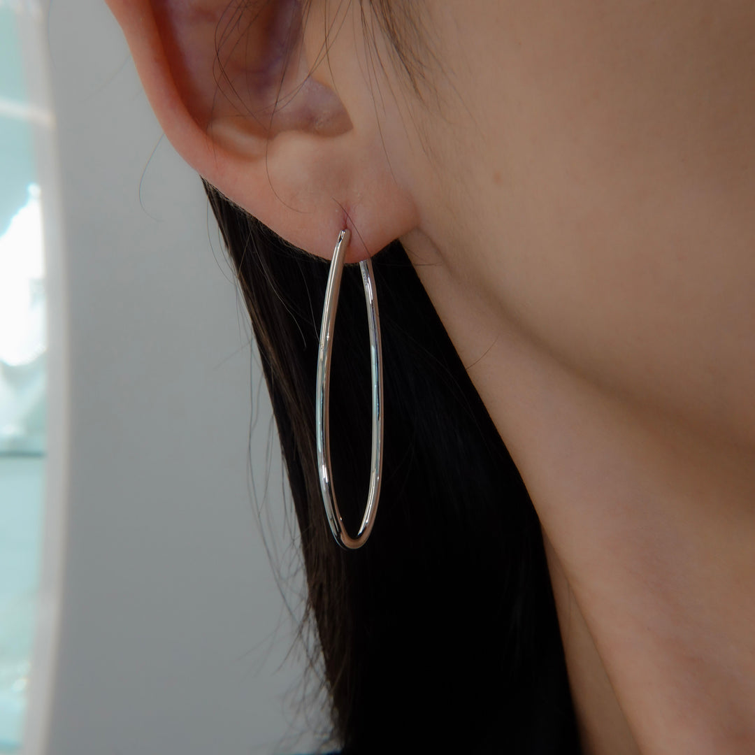 Silver pierced earrings SMA17 ピアス