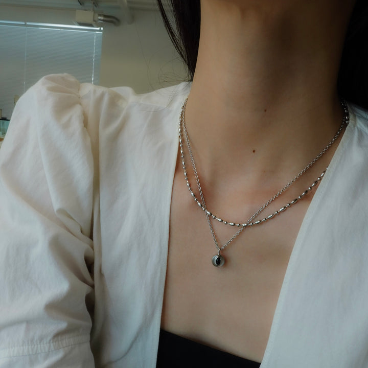ball gem necklace