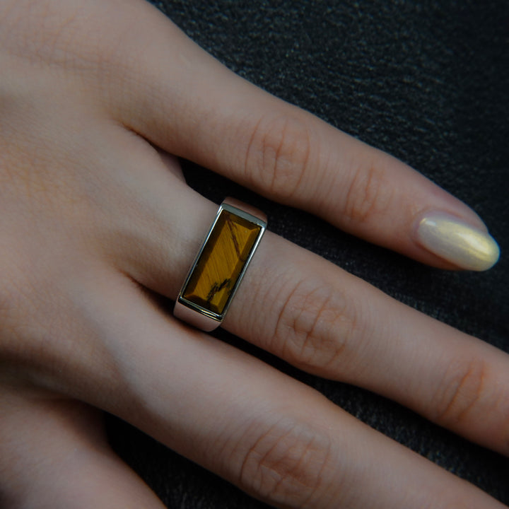 Tiger eye Ring