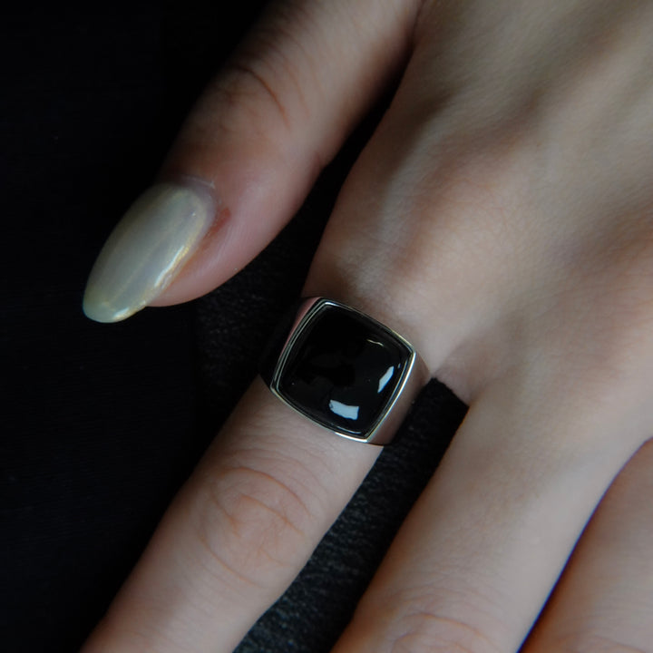 Onyx Signet Ring
