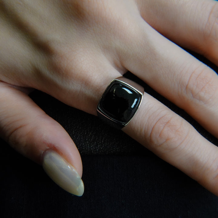 Onyx Signet Ring