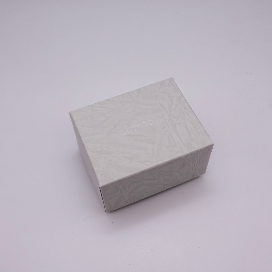 Drop Quartz Pierced Earring Square