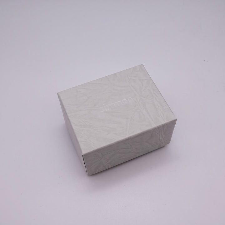 Drop Quartz Pierced Earring Square