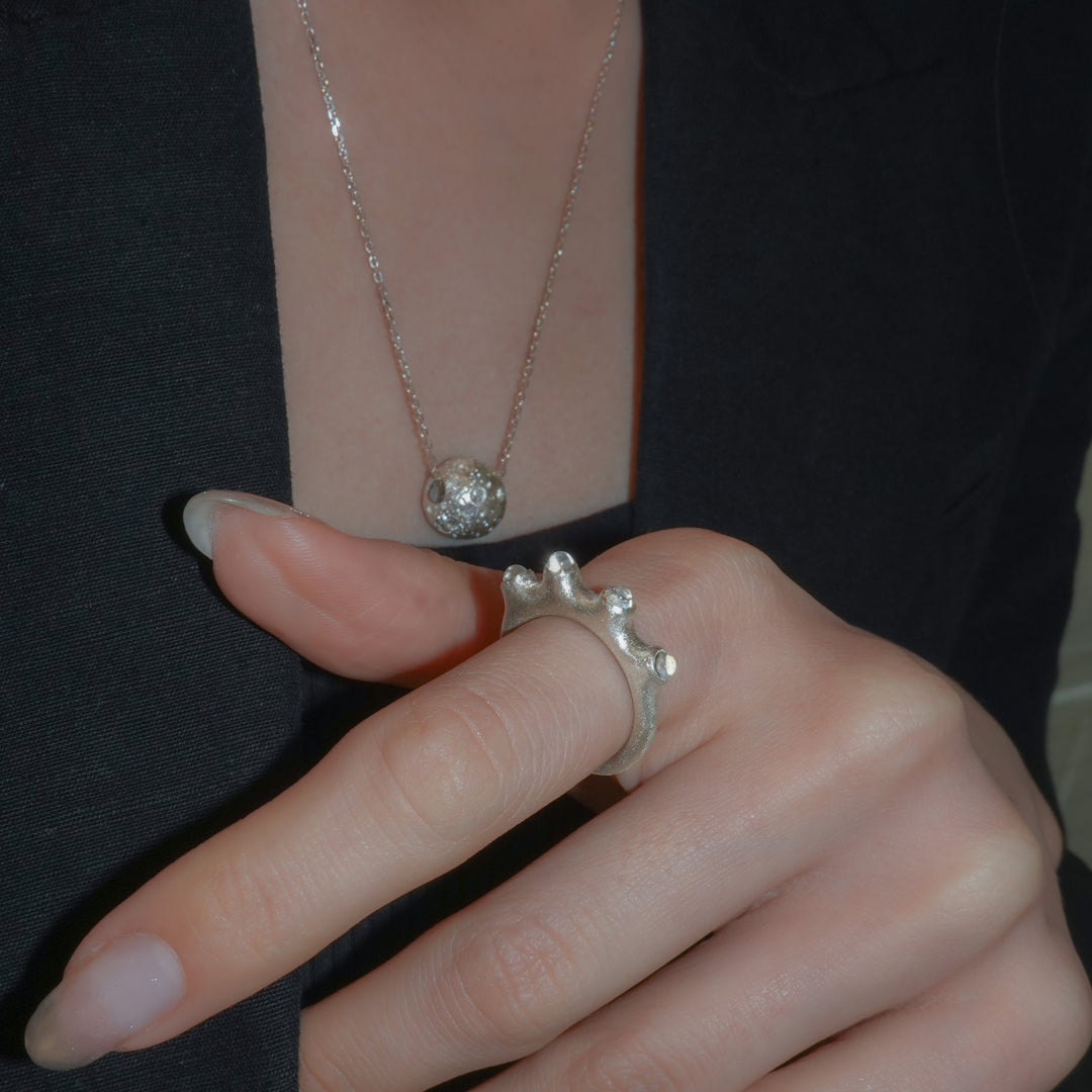8 PLANETS Ring1 (WHITE)