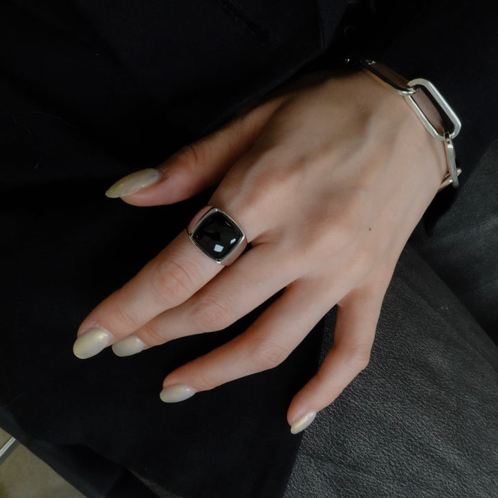 Onyx Signet Ring