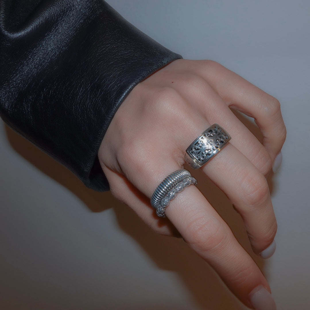 Eve Band ring in Sterling silver_20389