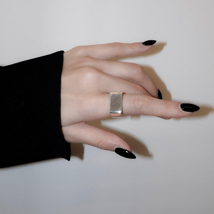 "Proto" signet ring (SILVER)