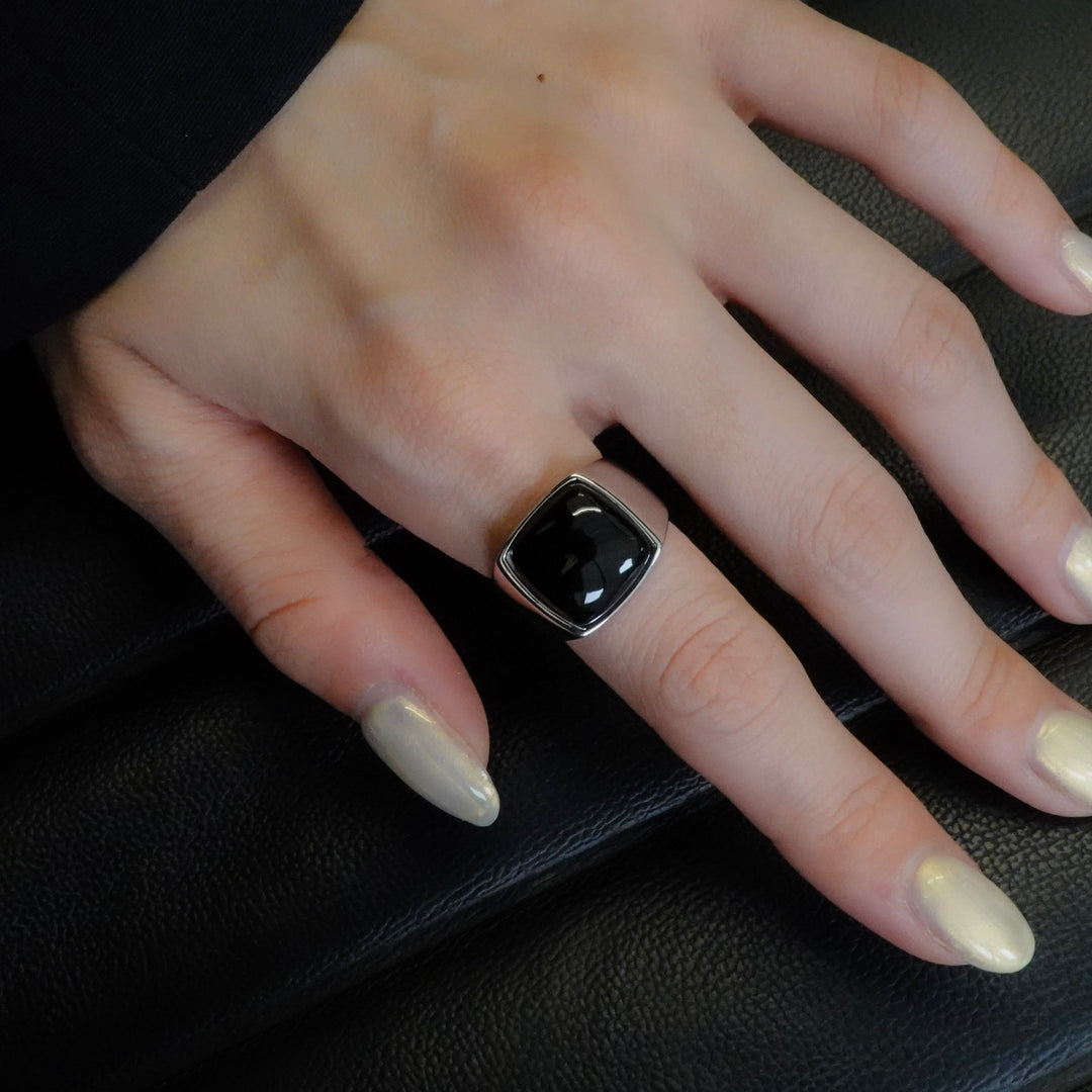 Onyx Signet Ring