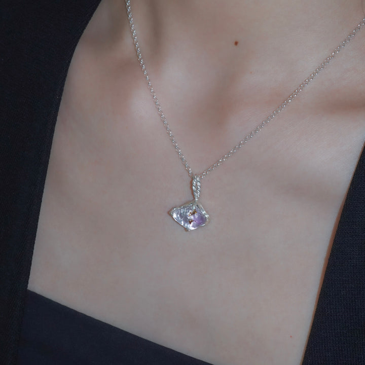 amethyst necklace