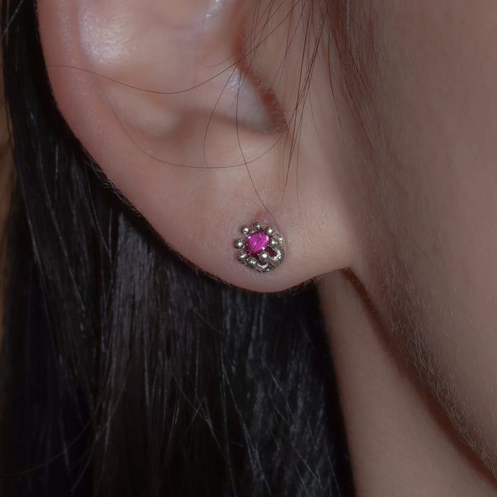 8 PLANETS Pierced Earring (PINK)